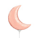 Crescent Moon - Rose Gold (air-fill Only) 9″ Balloon