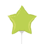 Star - Lime Green (air-fill Only) 9″ Balloon