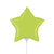 Star - Lime Green (air-fill Only) 9″ Balloon