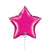 Star - Magenta (air-fill Only) 9″ Balloon