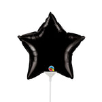 Star - Onyx Black (air-fill Only) 9″ Balloon