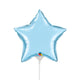 Star - Pearl Light Blue (air-fill Only) 9″ Balloon