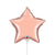 Star - Rose Gold (air-fill Only) 9″ Balloon