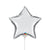 Star - Silver (air-fill Only) 9″ Balloon