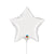 Star - White (air-fill Only) 9″ Balloon