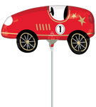 Race Cars (requires heat-sealing) 14″ Foil Balloon by Anagram from Instaballoons