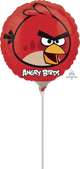 Red Angry Birds (requires heat-sealing) 9″ Balloon