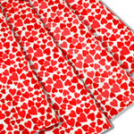 Red Hearts Floral Wrap by Creative Ideas from Instaballoons