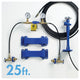 Remote Helium Setup - Countertop Outlet Package - 25ft Length