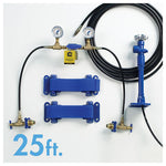 Remote Helium Setup - Countertop Outlet Package - 75ft Length