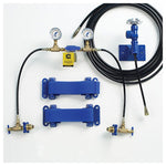 Remote Helium Setup - Under Counter Outlet Package - 75ft Length