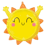 Roly Sending You Sunshine 21″ Foil Balloon by Anagram from Instaballoons