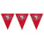 San Francisco 49ers Pennant Banner by Amscan from Instaballoons