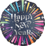 Satin New Years Blast 18″ Foil Balloon by Anagram from Instaballoons