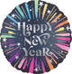 Satin New Years Blast 18″ Balloon