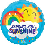 Sending You Sunshine 17″ Foil Balloon by Anagram from Instaballoons