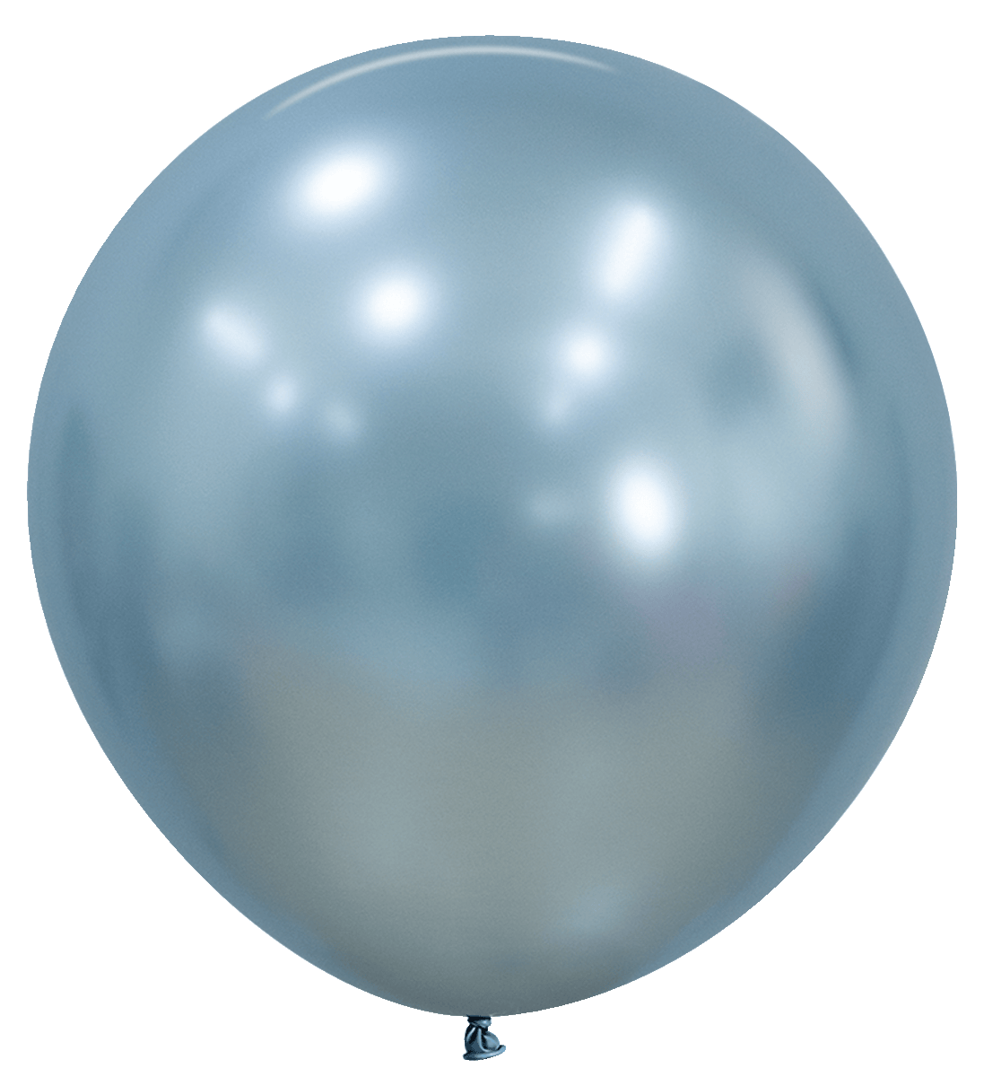 Silk Arctic Blue 24″ Latex Balloons (10 count) – instaballoons