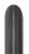 Silk Midnight Grey 260 Latex Balloons by Sempertex from Instaballoons