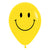 Smiley Face Yellow 11″ Latex Balloons by Sempertex from Instaballoons