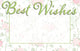 Enclosure Card - Best Wishes Rose Vines (50 count)