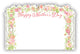 Enclosure Card - Happy Mother's Day Floral Gate (50 count)