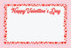 Enclosure Card - Happy Valentine's Day (50 count)