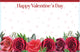 Enclosure Card - Red Roses Valentine's Day (50 count)