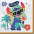 Stitch Beverage Napkins by Amscan from Instaballoons