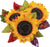 Sunflower Bouquet 33″ Foil Balloon by Betallic from Instaballoons