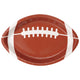Tailgate Football Shaped Plates (8 count)
