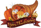 Thanksgiving Cornucopia 37″ Balloon