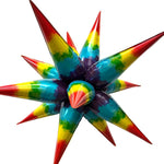 Tie Dye Starburst 40″ Foil Balloon by Burst Party Co from Instaballoons