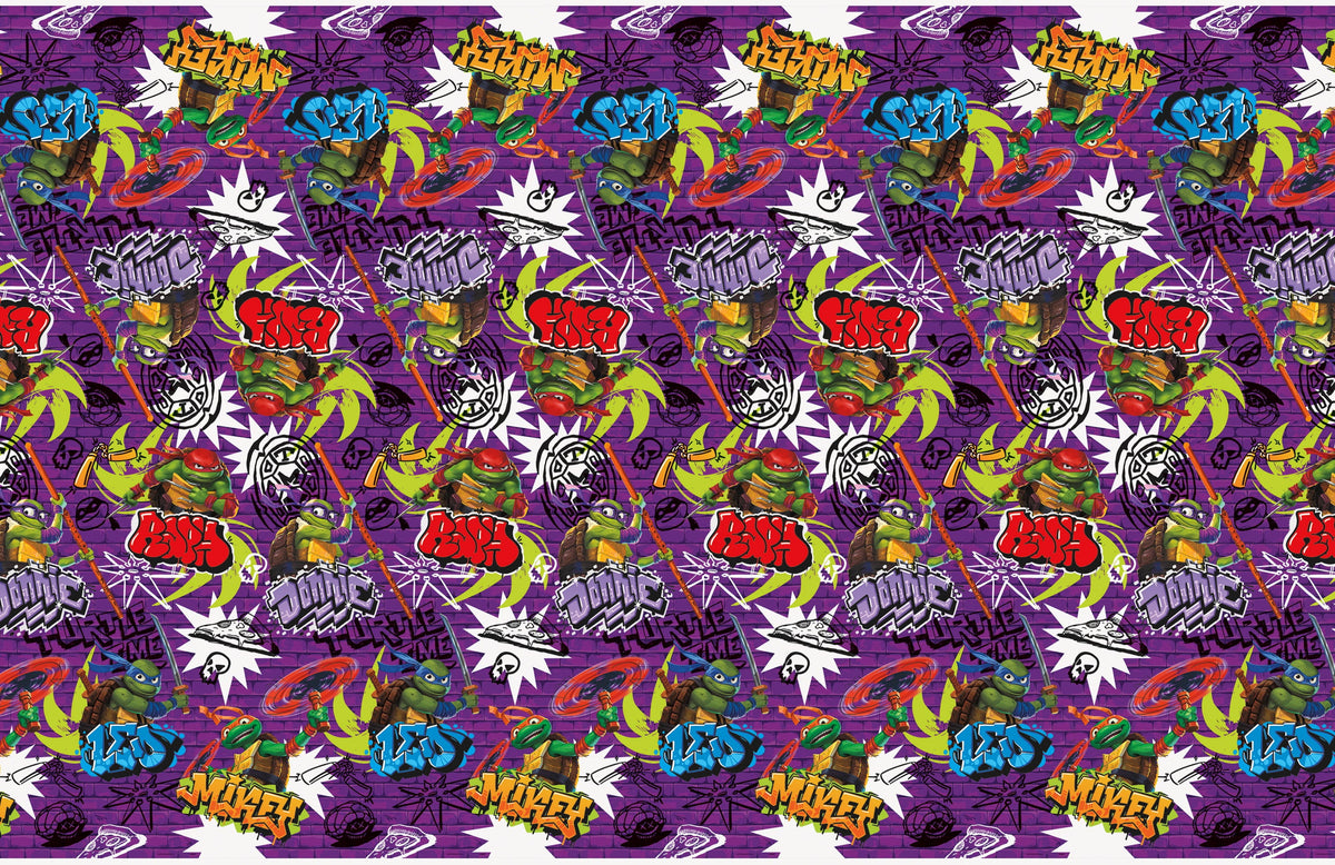 TMNT Mayhem Table Cover – instaballoons Wholesale