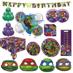 TMNT Party Supplies & Decorations Kit - Serves 8 Guests
