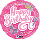 Totally Awesome Pink Birthday 18″ Balloon