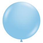 Tuftex Baby Blue - 100 Pack (Bulk) 17" Latex Balloons