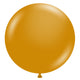Tuftex Metallic Gold 17" Latex Balloons - 100pk (Bulk)