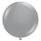 Tuftex Metallic Silver - 100 Pack (Bulk) 17" Latex Balloons