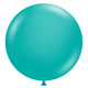 Tuftex Teal Blue - 100 Pack (Bulk) 17" Latex Balloons