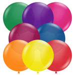Tuftex Crystal Assortment 24" Latex Balloons