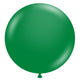 Crystal Emerald Green 24″ Latex Balloons (25 count)