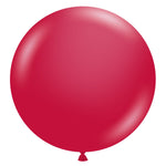 Metallic Starfire Red 24″ Latex Balloons (25 count)