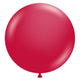 Metallic Starfire Red 24″ Latex Balloons (25 count)