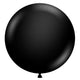 Tuftex Black 36" 1 Pack Latex Balloon