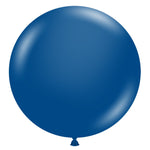 Tuftex Crystal Sapphire Blue 36" 1 Pack Latex Balloon
