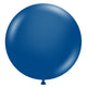 Tuftex Crystal Sapphire Blue 36" 1 Pack Latex Balloon