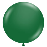 Tuftex Metallic Forest Green 36" 1 Pack Latex Balloon