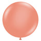 Metallic Rose Gold 36″ Latex Balloon
