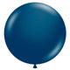 Tuftex Naval Blue 36" 1 Pack Latex Balloon