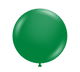 Crystal Emerald Green 24″ Latex Balloons (3 count)